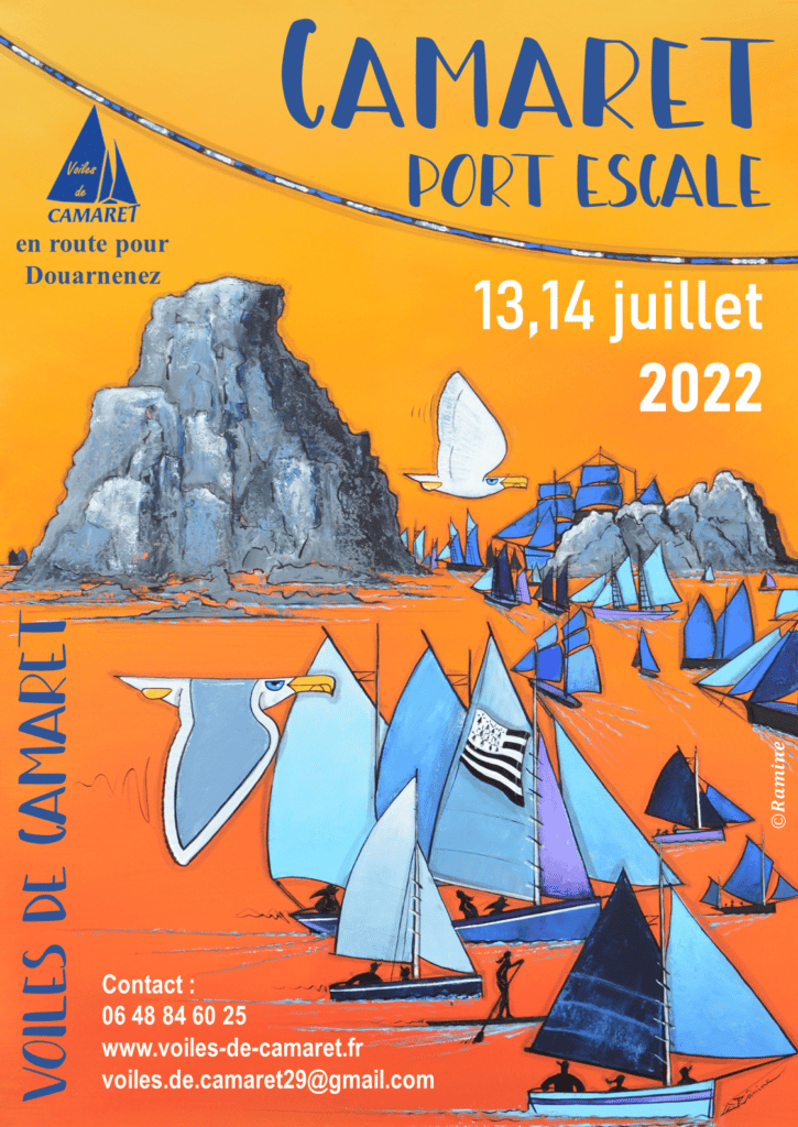 Voiles de Camaret port escale juillet 2022