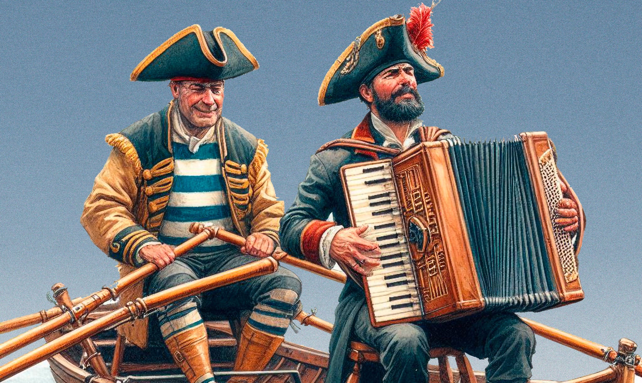 Parade costumée et musicale des Canots